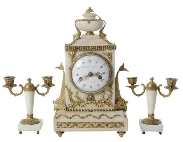 Antique Clock Set