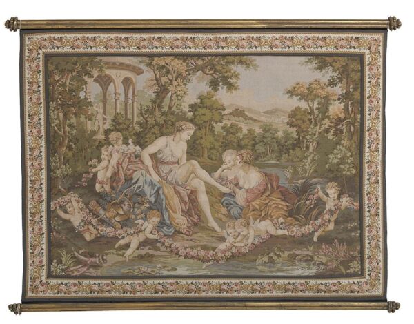 French 19th Century Tapestry Huge