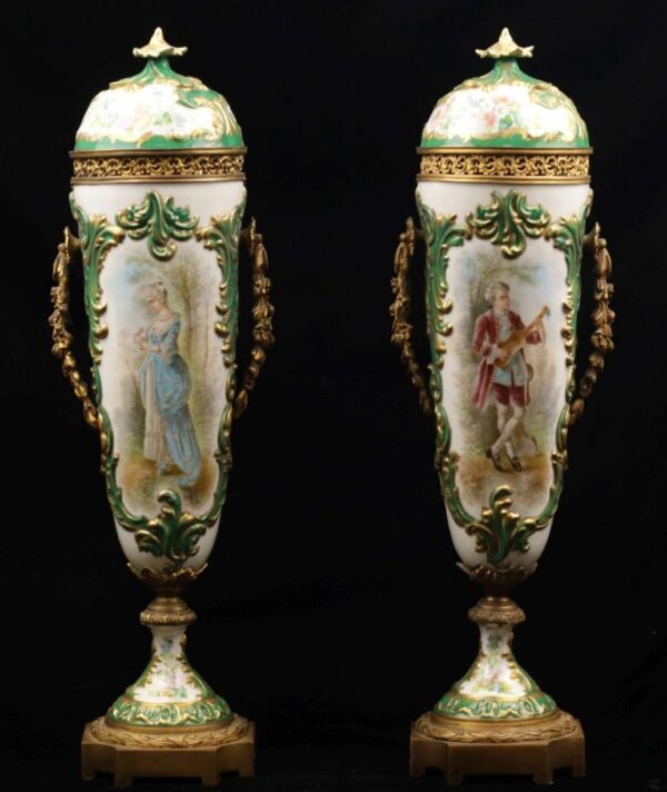 French Sevres Vases