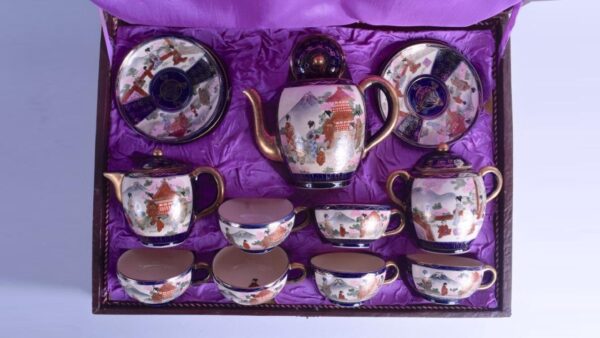 Satsuma Meiji Tea Set