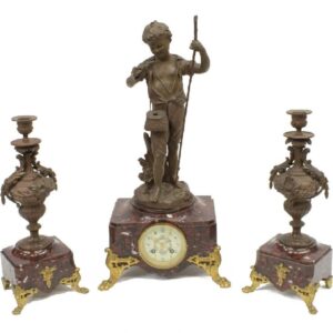 19th Century Clock Set