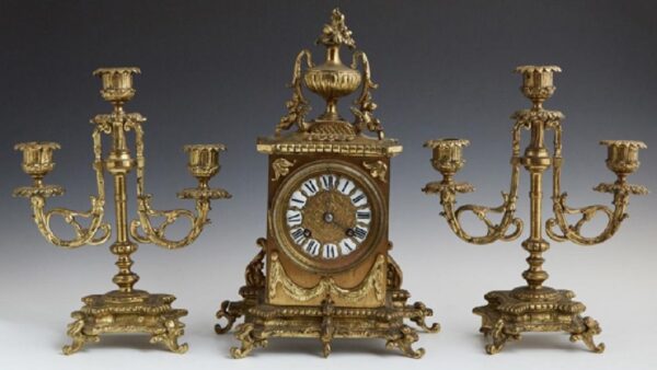 Antique Clock Set