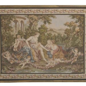 French 19th Century Tapestry Huge