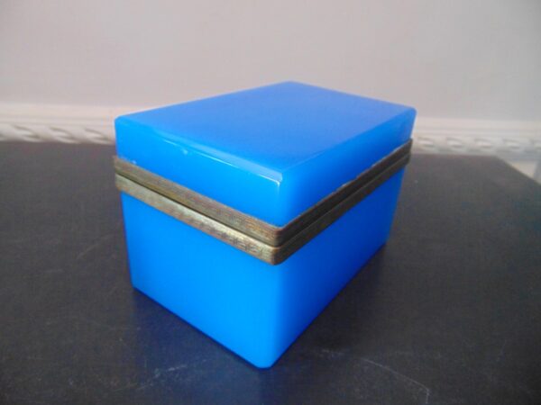 French Opaline Box