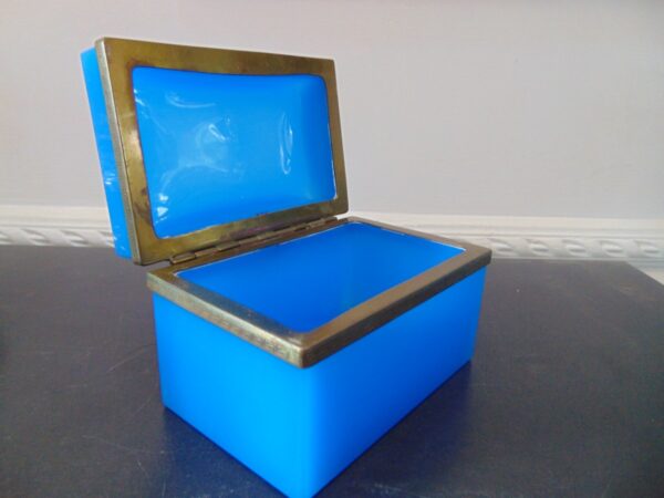 French Opaline Box