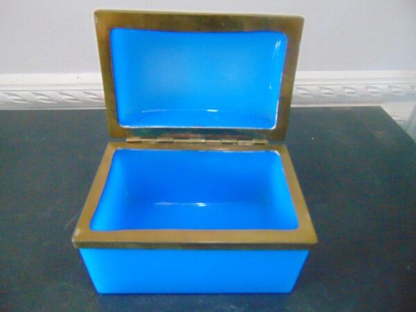 French Opaline Box