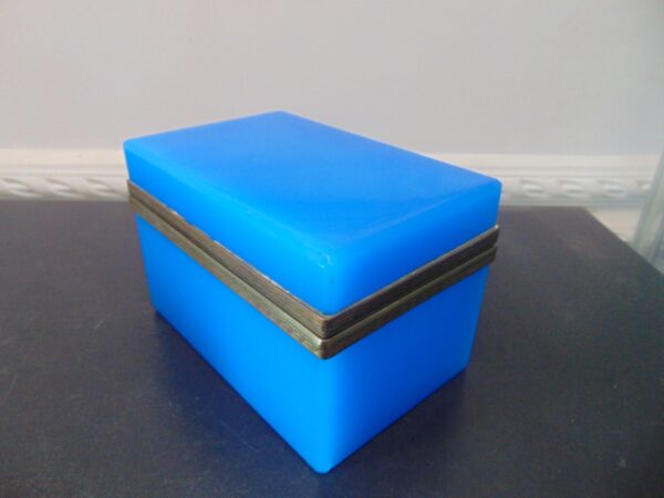 French Opaline Box