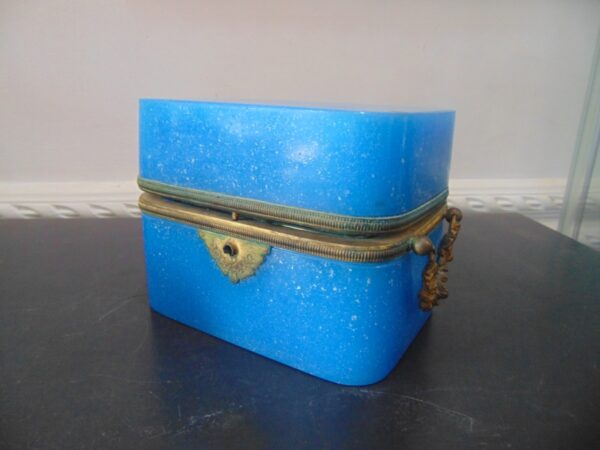 French Opaline Box