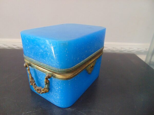 French Opaline Box