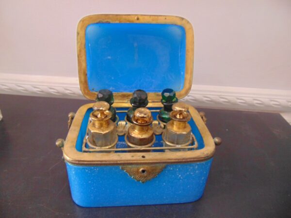 French Opaline Box