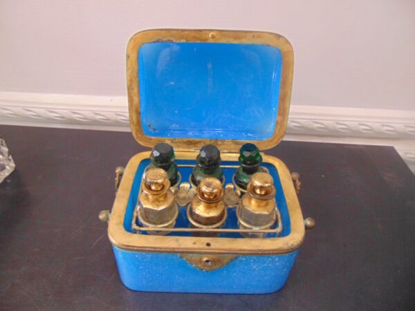 French Opaline Box