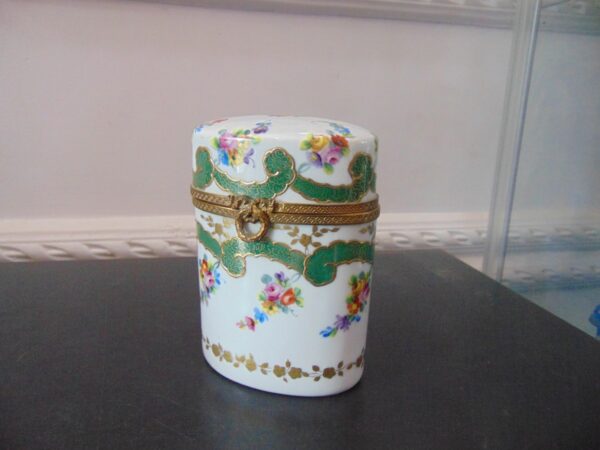 French porcelain box