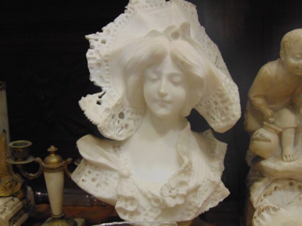 Marble Lady Bust