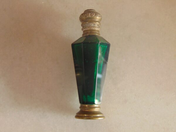 French Cut Glass Perfume Bottle