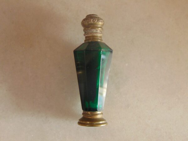 French Cut Glass Perfume Bottle