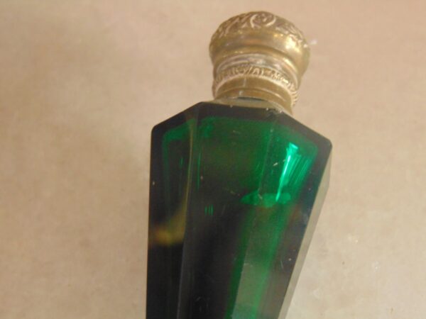 French Cut Glass Perfume Bottle