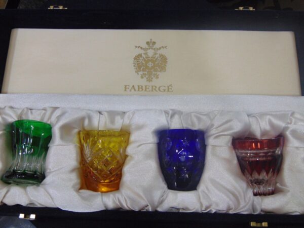 Faberge Crystal Glasses