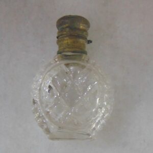 French Cut Glass Perfume Bottle